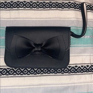 KATE SPADE BLACK BOW WRISTLET
